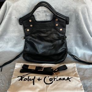 Foley + Corinna Sascha Lady Medium Leather Satchel